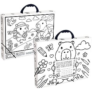 Maleta Plástica com ALÇA Capivara A4 BE CAPPY II P/COLO