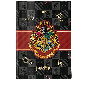 Pasta ABA Elástica Plástica HARRY Potter S/LOMBO Pacote com 10