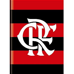 Caderno Brochurão Capa Dura Flamengo 80FLS Pacote com 05