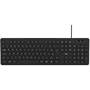 Teclado USB SLIM SILENC.TF400 150CM PT