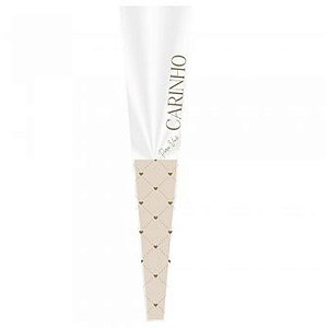 Botão Cone Essência Perolizado 12X3X50CM Pacote com 100