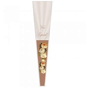 Botão Cone Giullia Perolizado 12X3X50CM Pacote com 100