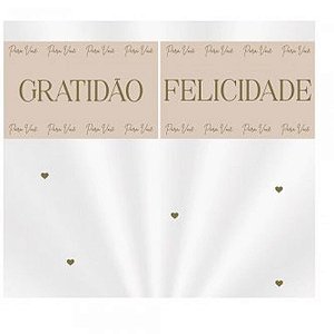 Saco para Cesta 60X89CM Essência Nude Pacote com 25