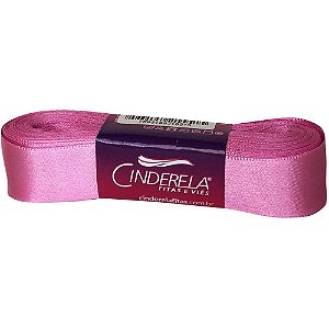 Fita de Cetim 22MM 10M. Rosa Chiclete