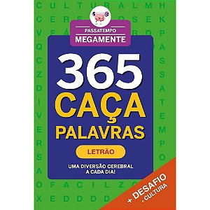 Livro de Atividades 365 Caça Palavras Letrão