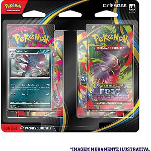 Jogo de Cartas Pokémon ME02 Fogo Fantasmagori BL.C/04
