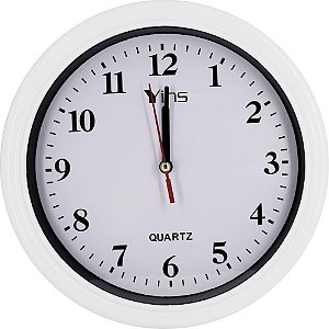 Relógio de Parede Redondo 20CM 2 Cores Sortida