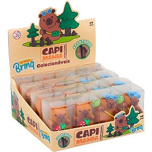 Apontador sem Depósito Capivara 3MOD. Sortido Display com 16