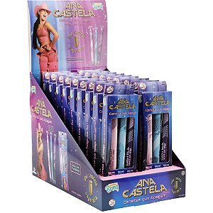 Caneta Esferográfica ANA Castela Apagável Sortido Blister com 03