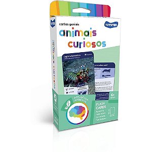 Jogo Educativo Cartas Geniais Animais Curioso