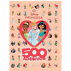 Livro com Adesivos Princesas 40P C/500 Adesivos