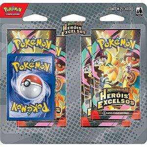 Jogo de Cartas Pokemon ME2.5 Herois Excelsos BL.C/04