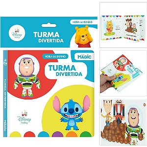 Livro para Banho Turma Divertida 14X14CM