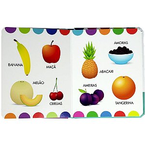 Livro Infantil Ilustrado Meus Primeiros Alimentos 12,5X