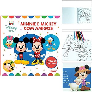 Livro de Colorir COMFY Mickey e Amigos