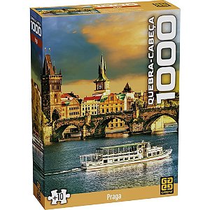 QUEBRA-CABEÇA Cartonado Praga 1000 Pecas