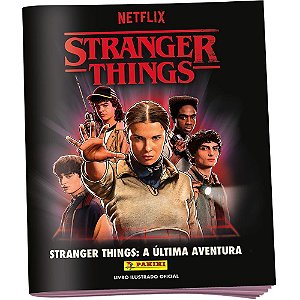 álbum de Figurinhas Stranger THINGS Brochura