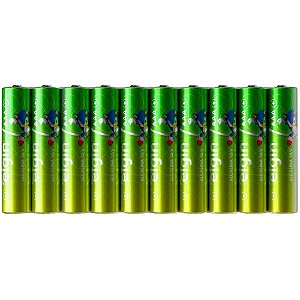 Pilha Alcalina Palito AAA LR03 PCT.C/10