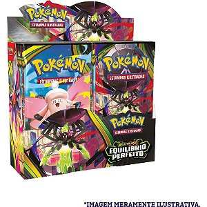 Jogo de Cartas Pokemon ME03 Equilibrio Perfei DP.C/36