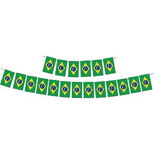 Copa do Mundo Faixa DEC. Bandeiras do Brasil