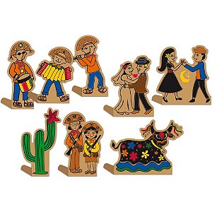 Festa Junina Decoração de Mesa Sertao PCT.C/08