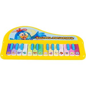 Instrumento Musical Galinha Pintadinha Teclado HOL