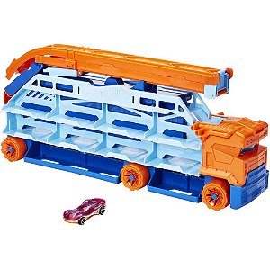 Hot Wheels Pista CITY Transporte de Queda Rapida