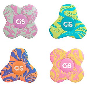 Borracha Decorada CIS SPIN 4 Cores Sortidas DP.C/12