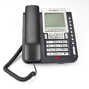 Telefone com Fio Ibratele Capta TOP Preto com VIVA-VOZ e Identificador