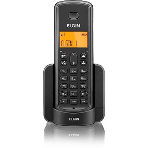 Aparelho Telefônico sem Fio Ramal Expansão Linha 8001 PT ELGIN TSF8000R DECT 6.0