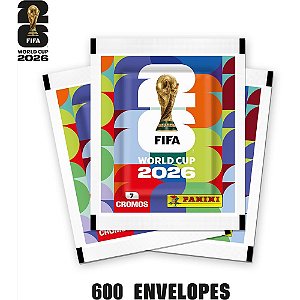 Copa Panini 2026 Figurinhas Fifa 50 Blisters X 12 Envelopes com 7 Caixa com 600
