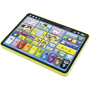 Brinquedo Educativo Tablet 3 Idiomas 150 Funções