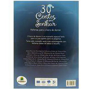 Livro Infantil Ilustrado 30 Contos Hora de Dormir 32 P