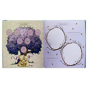 Livro Infantil Ilustrado Livro do Bebê Capa Dura Azul 25 X 25 CM