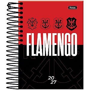 Agenda 2027 Flamengo 176 Folhas 117 X 164 MM Pacote com 05