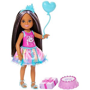 Barbie Family Chelsea Morena Aniversariante