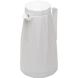 Garrafa Térmica Rosca Diamand Branca 400 ML