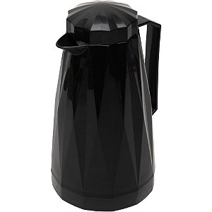 Garrafa Térmica Rosca Diamond Preta 400 ML