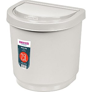 Lixeira FLIP Pia 2,5L Branca