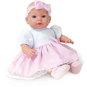 Boneca com Mecanismo Primeira Oração Pai Nosso 42CM
