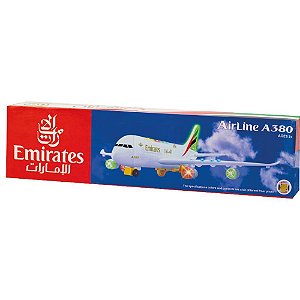 Aeronaves Emirates Bate e Volta com LUZ/SOM