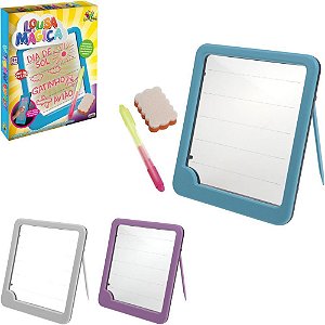 Lousa Infantil Magica com Caneta e LUZ 20CM