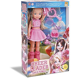 Boneca Cheerleader GIRLS Power 34,5CM