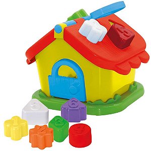 Brinquedo Educativo Minha Nova Casinha com 6 Peças