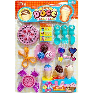 Brincando de Casinha Topi Festa Doce com Sorvete
