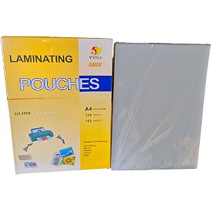 Plástico para Plastificação Pouch FILM A4 220X307 (0,07) Conjunto 100