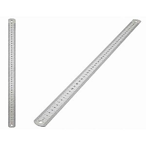 Régua de AÇO INOX 60CM