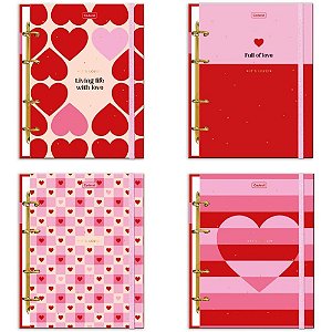Caderno Argolado ITS Love com ELAS+4CAPAS Sortidos