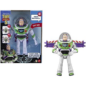 Boneco e Personagem TOY STORY BUZZ Decolagem 30CM