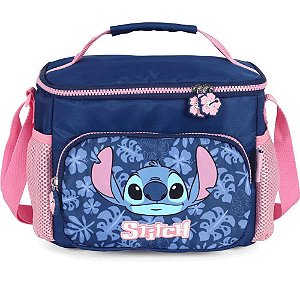 Lancheira Térmica STITCH MÃO/OMBRO Azul